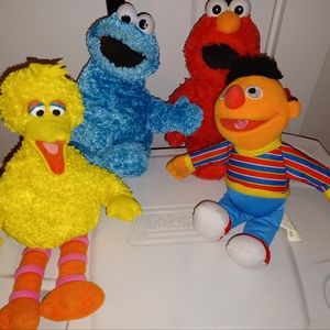 Sesame street plush toys